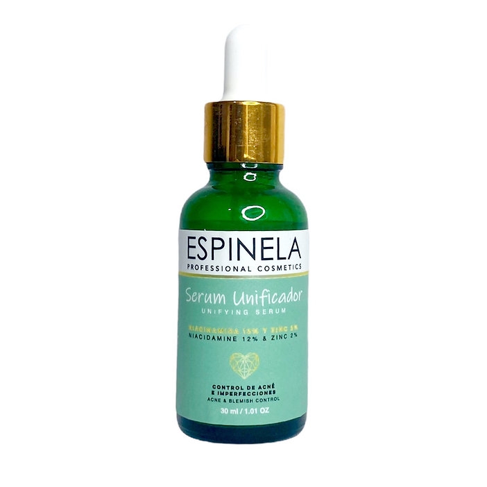 Espinela serum unificador con niacinamida y zinc 30ml - Antiedad, control de acné